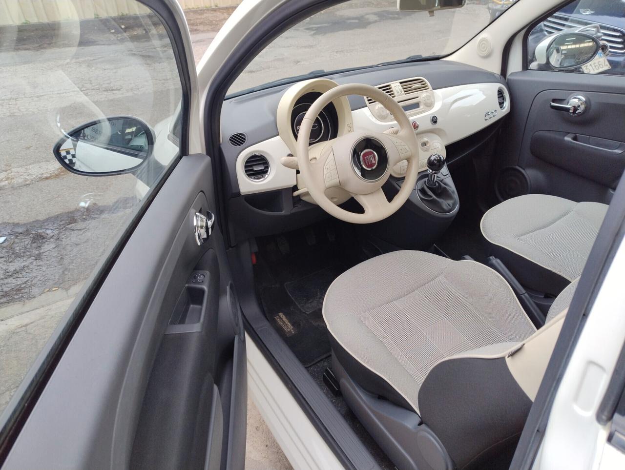Fiat 500 1.2 Lounge 69CV NEOPATENTATI - 2015