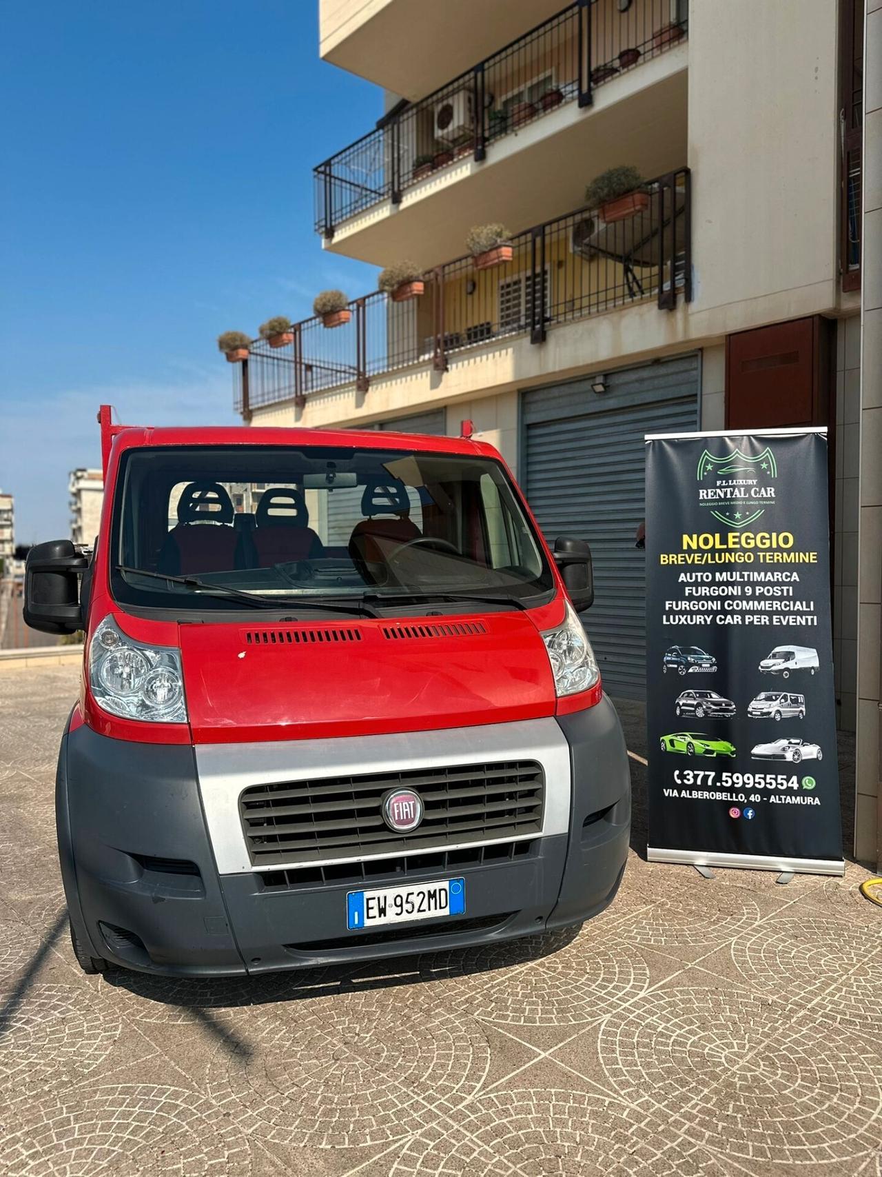 FIAT DUCATO 2.3 DIESEL 3 POSTI CASSONATO MAXI