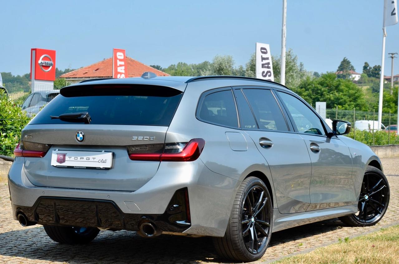 BMW 320d TOURING MILD HYBRID 48V XDRIVE MSPORT 190cv AUTO, GARANZIA BMW FINO AL 2/2028, UNICOPROPRIETARIO, EURO 6D, UFF ITALIANA, SERVICE BMW, PERMUTE