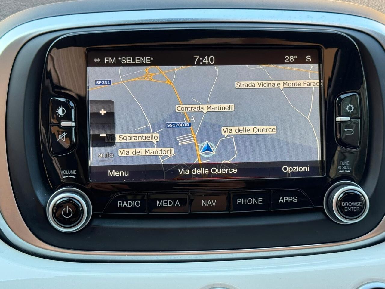 FIAT 500X 1.6 MJ 120 CV. LOUNGE TETTO+CERCHI+RETROCAMERA