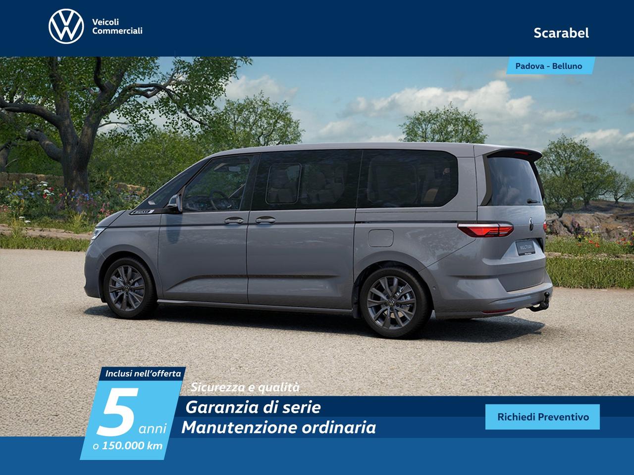 Volkswagen T7 Multivan lungo 2.0 tdi life 150cv dsg 7p.ti