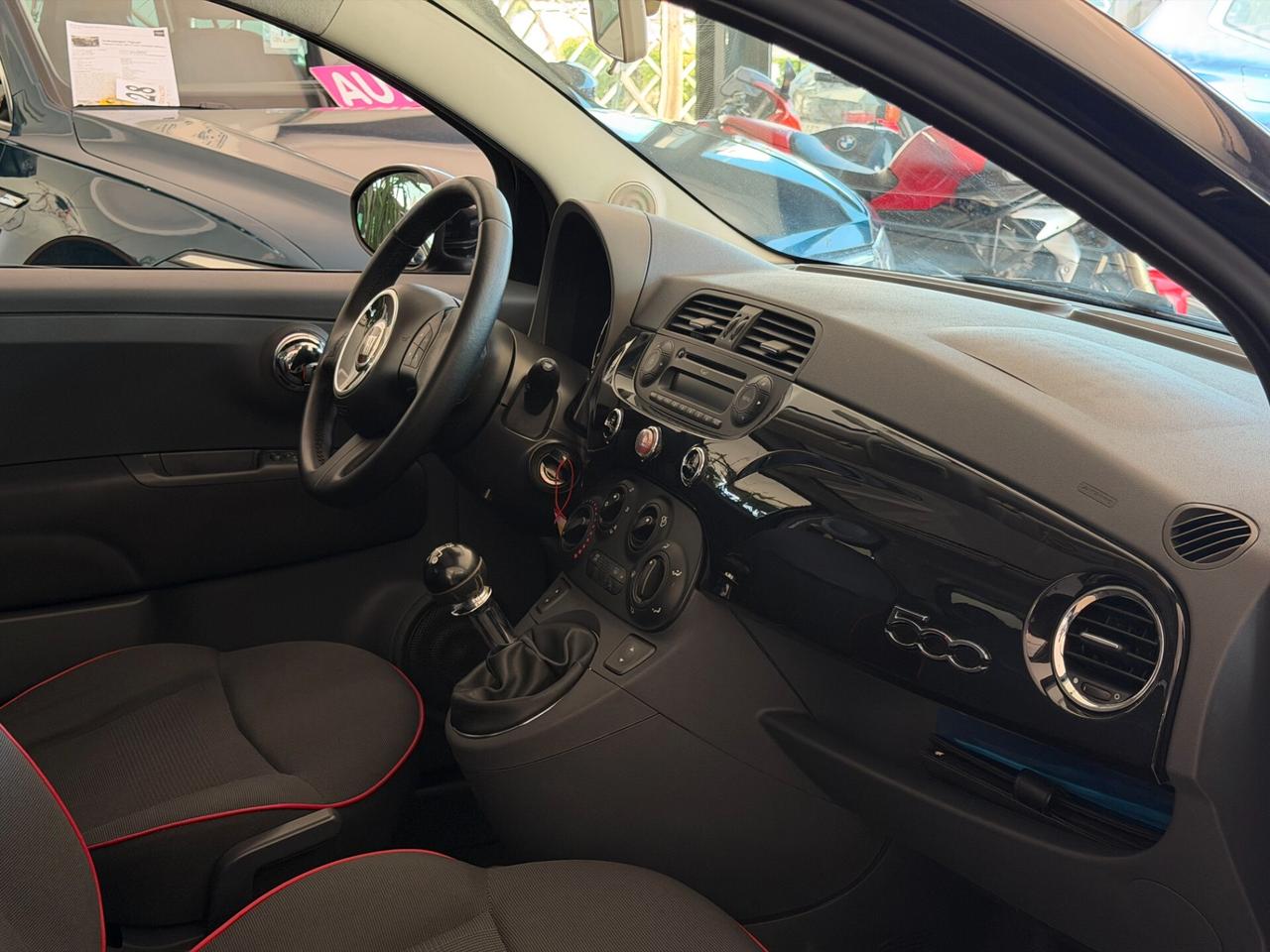 Fiat 500 Lounge 1.2cc 69cv Benzina Neopatentati Tetto panoramico