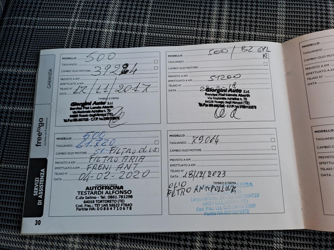 Fiat 500 1.2 Lounge GPL SOLI 91000KM