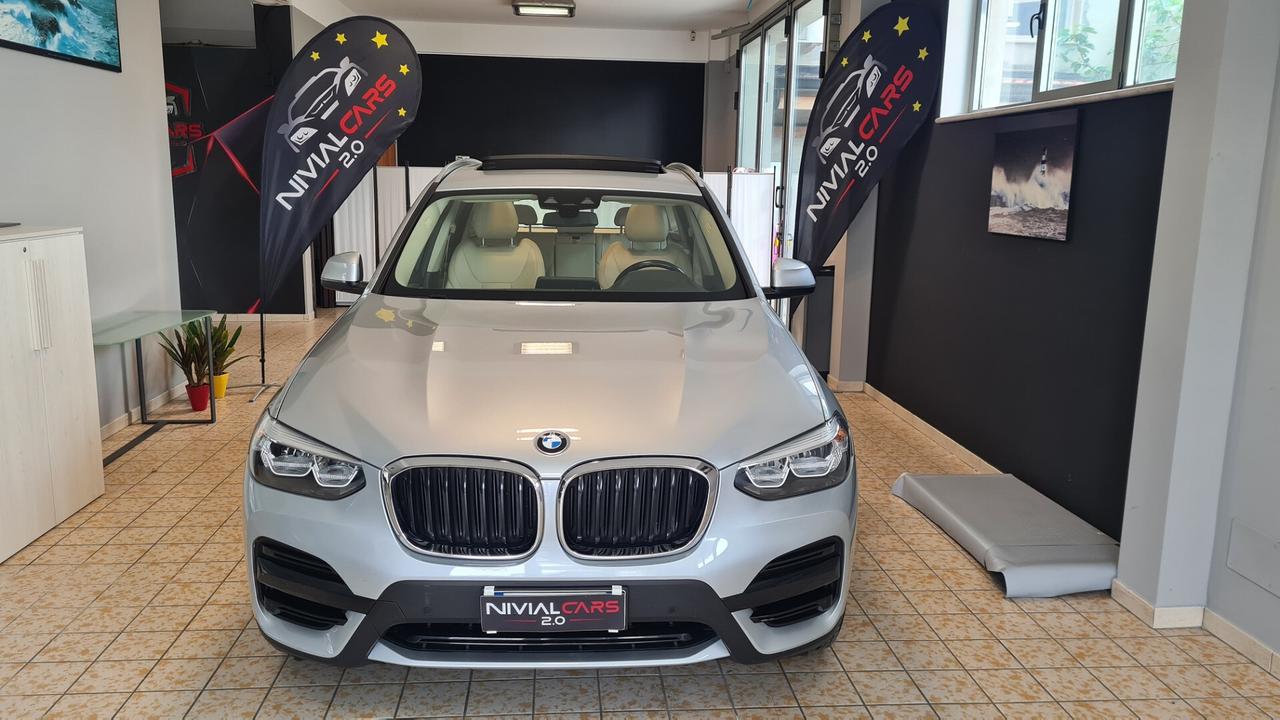 Bmw X3 sDrive 2.0D 150cv TETTO- PELLE- TG. UFF. BMW