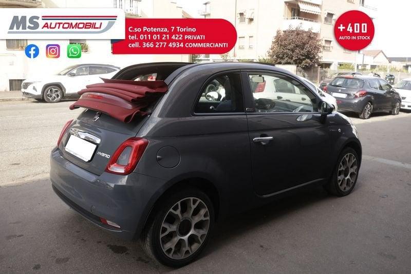 FIAT 500C Hybrid FIAT 500C cabrio Hybrid 1.0 70cv Ibrido Club Unicoproprietario