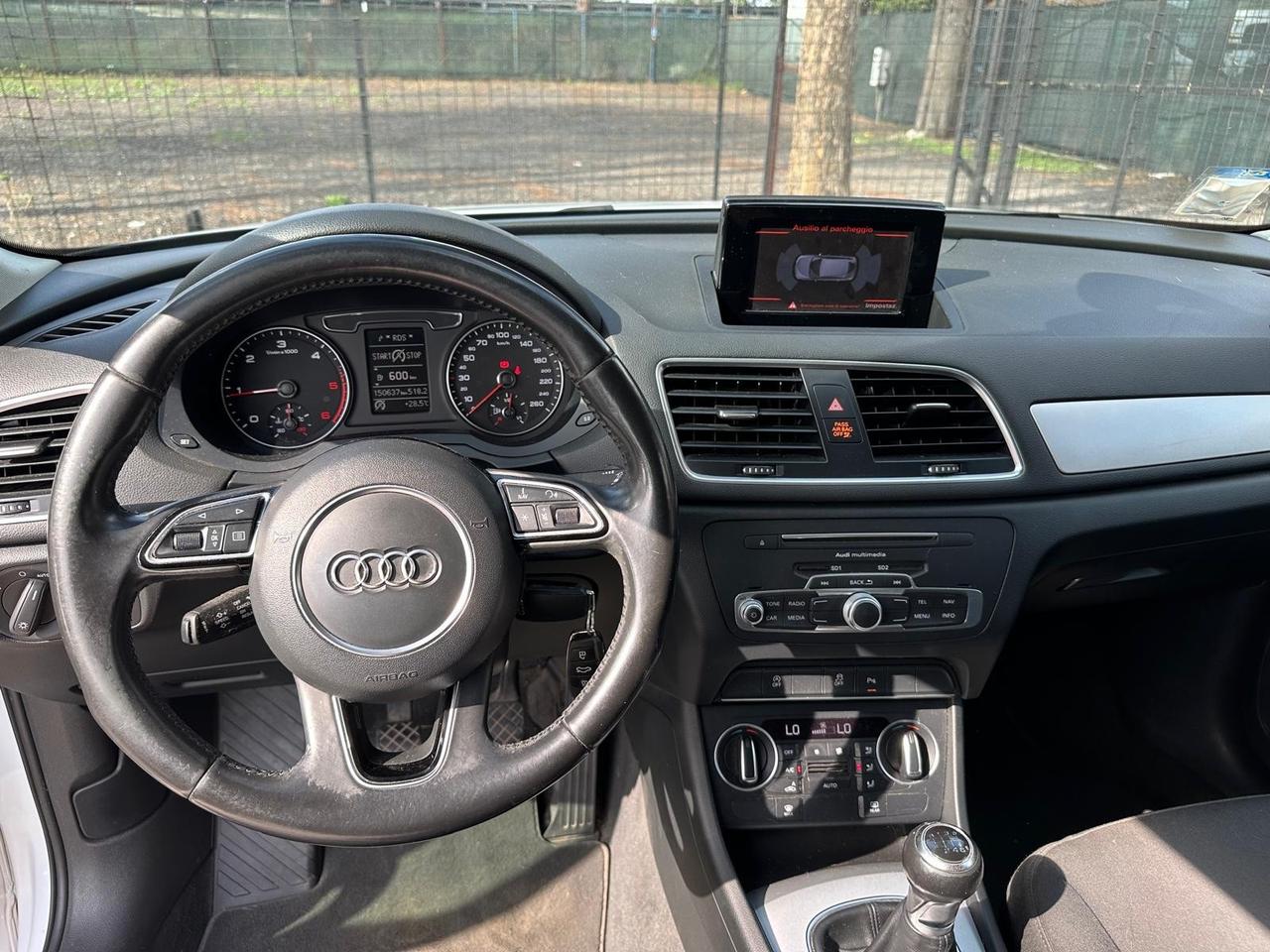 Audi Q3 2.0 TDI 150 CV Sport GARANZIA 12 MESI FULL LED NAVIGATORE PDC CLIMA AUTOMATICO