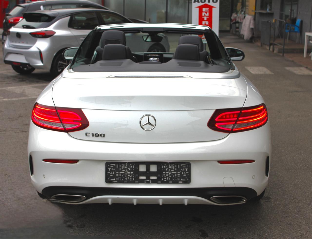 Mercedes-benz C 180 AMG CABRIO SPORT AUTOMATICA INTERNI SPORT ANTRACITE