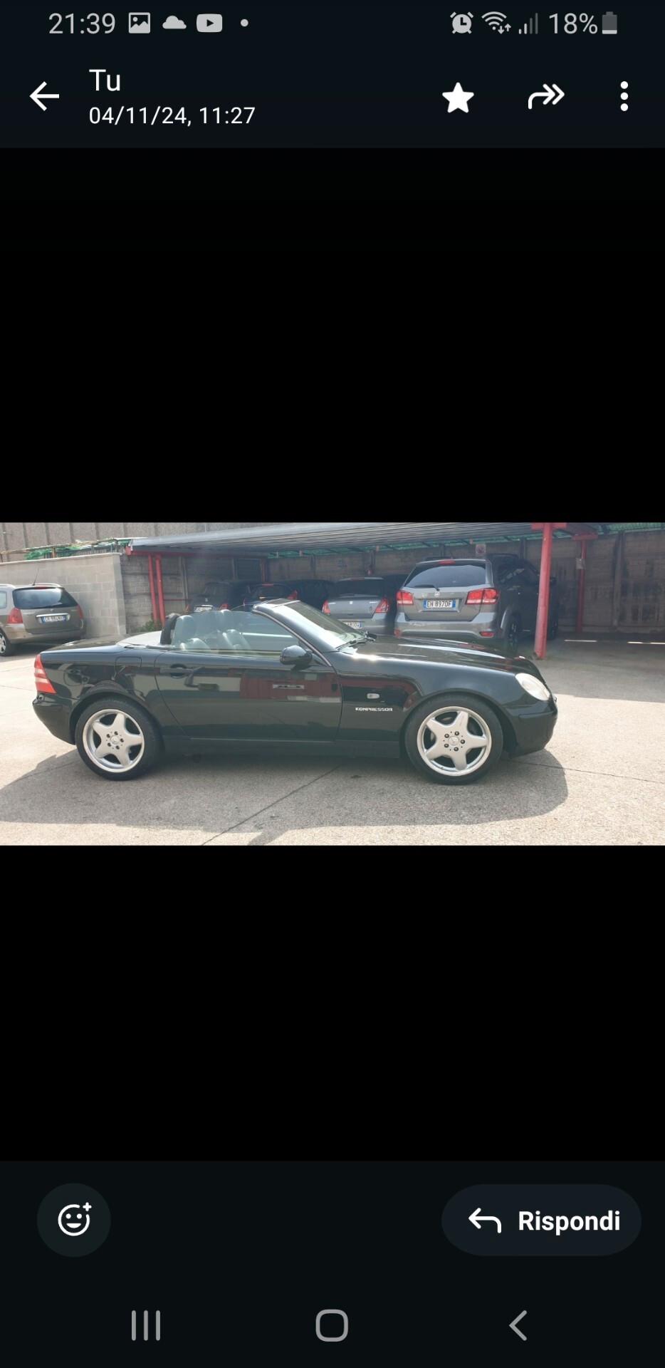 Mercedes-benz SLK 230 cat Kompressor
