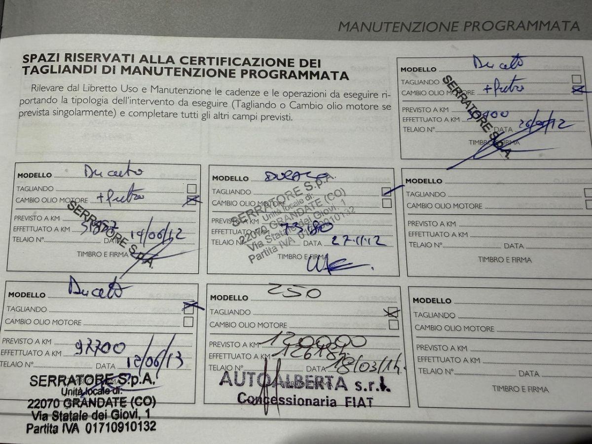 FIAT - Ducato 2.3 120cv cassonato 420x210