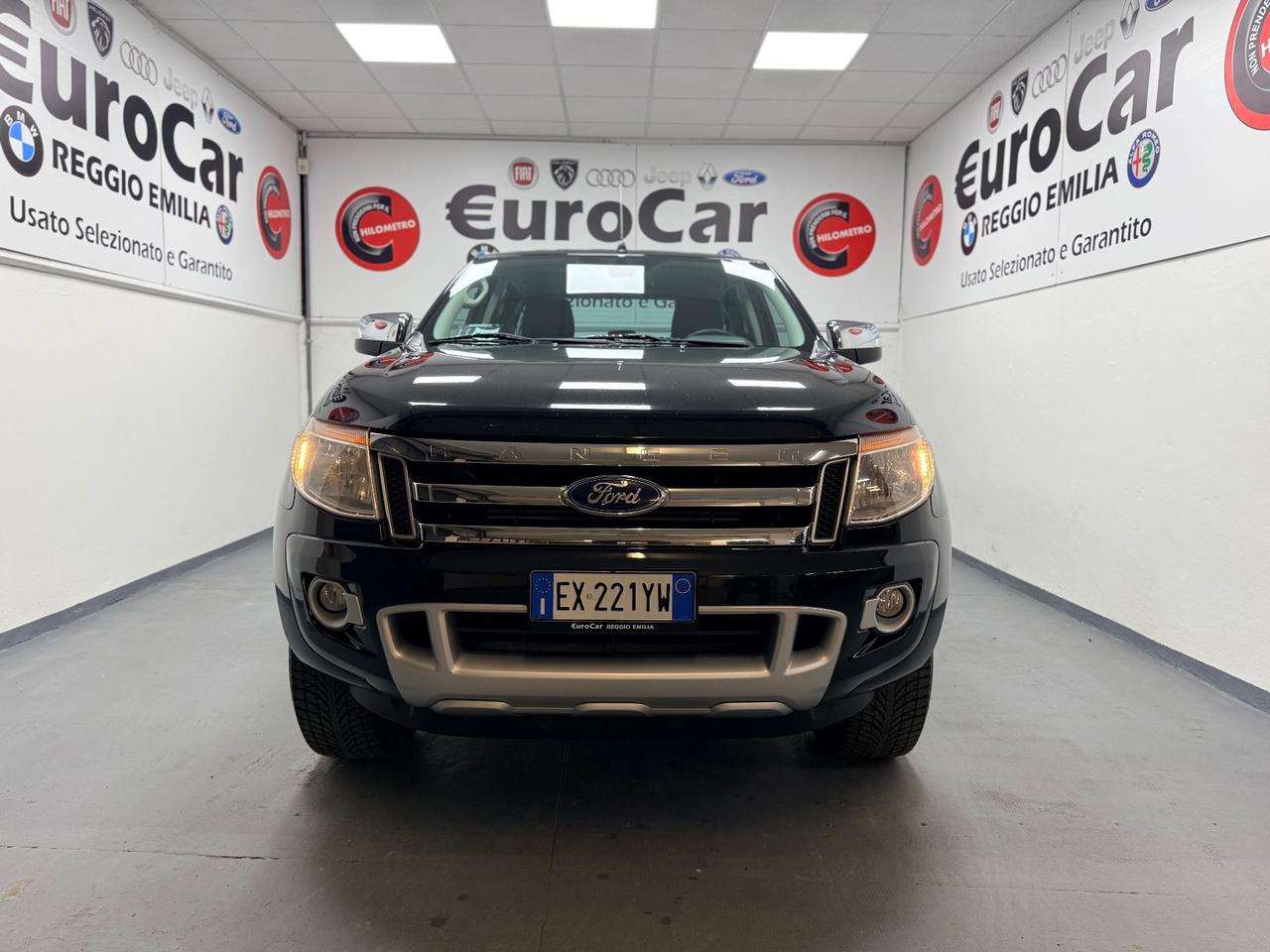 Ford Ranger 2.2 TDCi aut. DC Limited 5pt. 12/2014 EURO 5B NEOPATENTATI GANCIO TRAINO