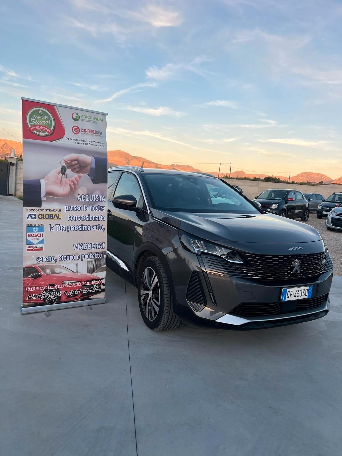 Peugeot 3008 BlueHDi 180 S&S EAT8 GT