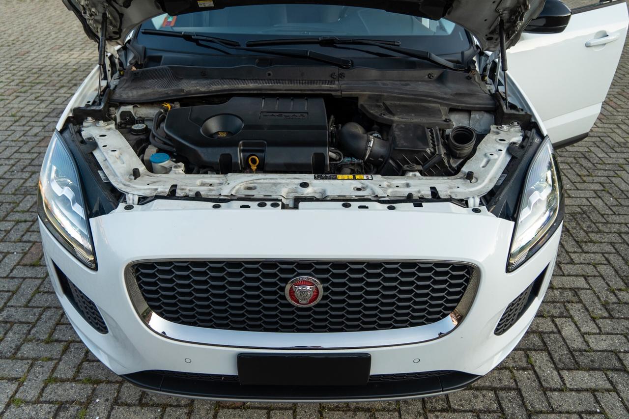 JAGUAR E-PACE 2.0d 150CV AUTOMATICA 2020 - GANCIO TRAINO - TAGLIANDI CERTIFICATI