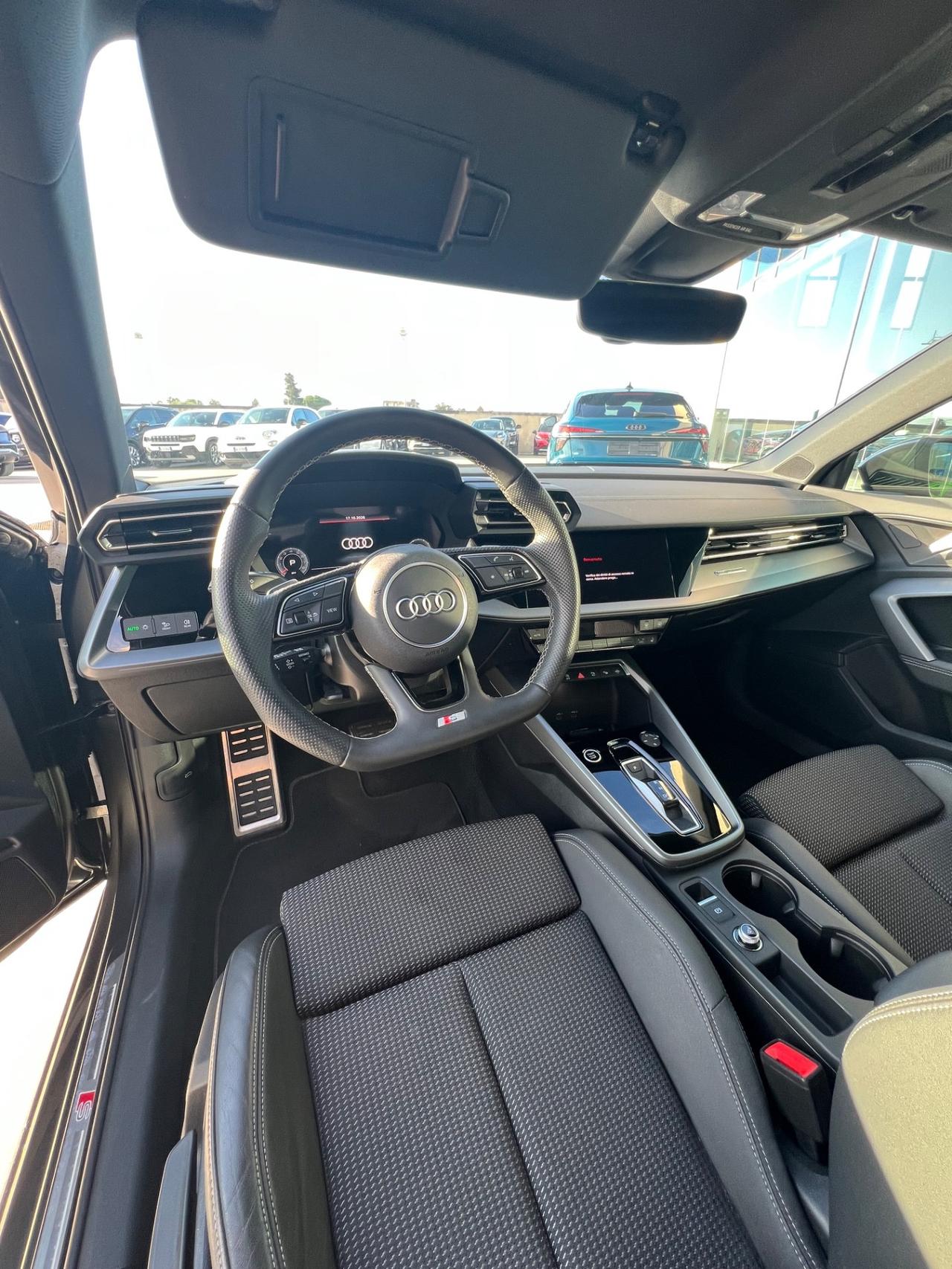 Audi A3 Sedan 1.5 150CV tfsi mhev S line Stronic - possibilità noleggio no scoring