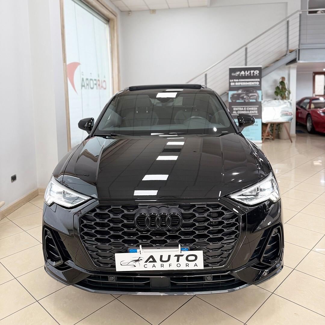 Audi Q3 Sportback 35 TDI Identity Black |tetto apribile|