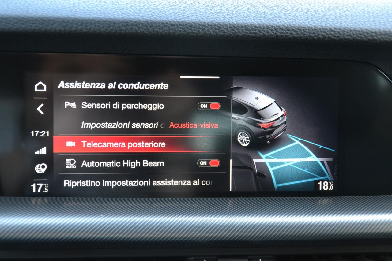 Alfa Romeo Stelvio 2.2 190CV AT8 Q4 SPRINT **PAD.F1-LED-NAV-RETROCAM*