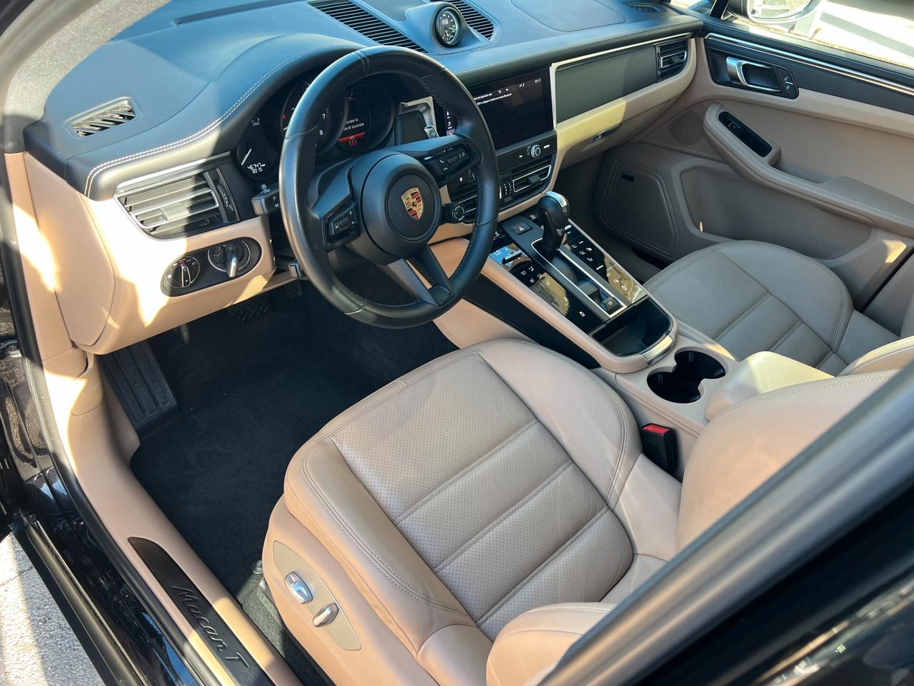 Porsche Macan T 2.0 265cv Tetto Sport Chrono Matrix Pelle Telecam. Tagliandi Porsche