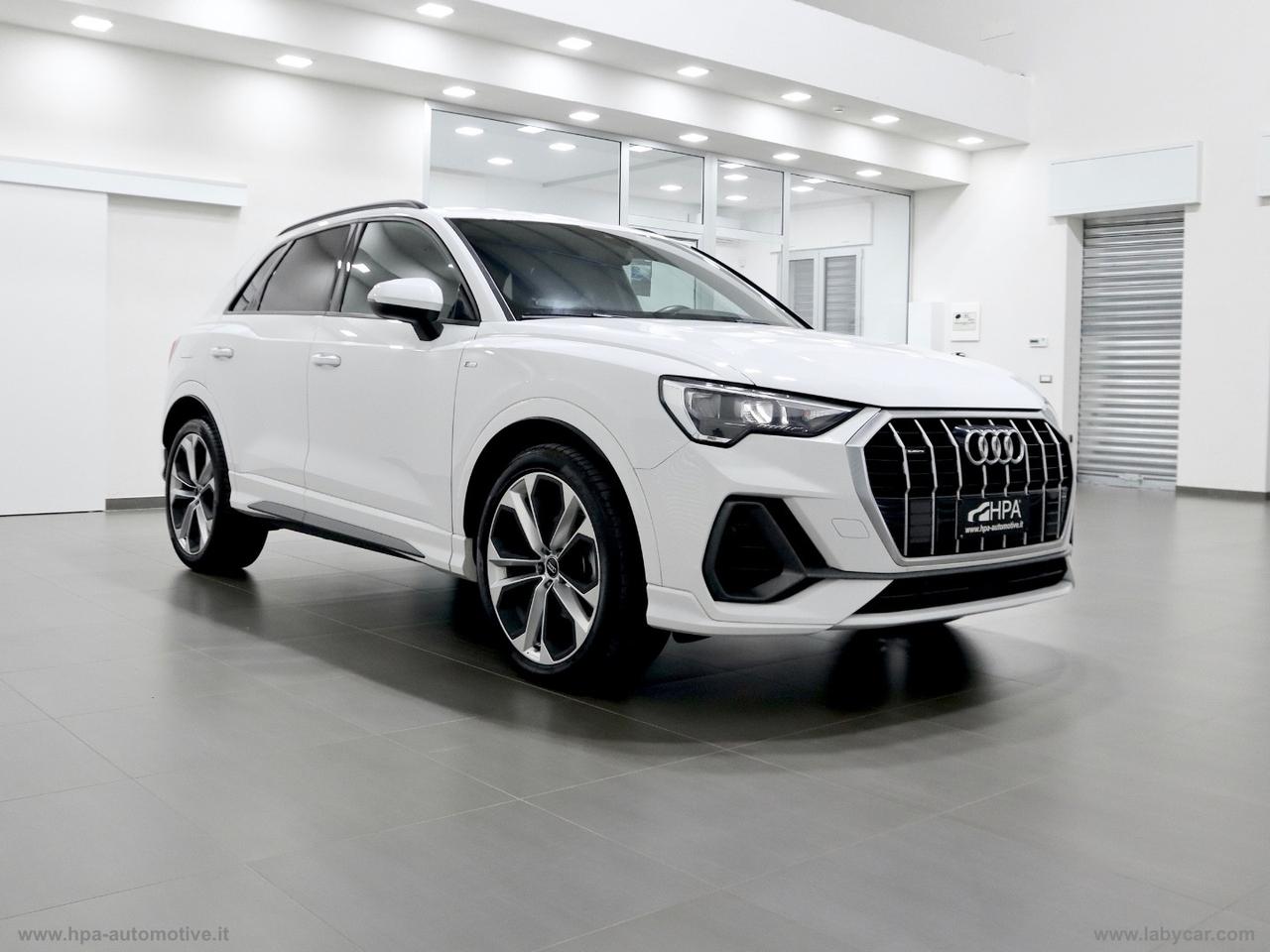 AUDI Q3 2.0TDI quattro S-LINE NAVI LED CERCHI 20 PELLE RETROCAMERA