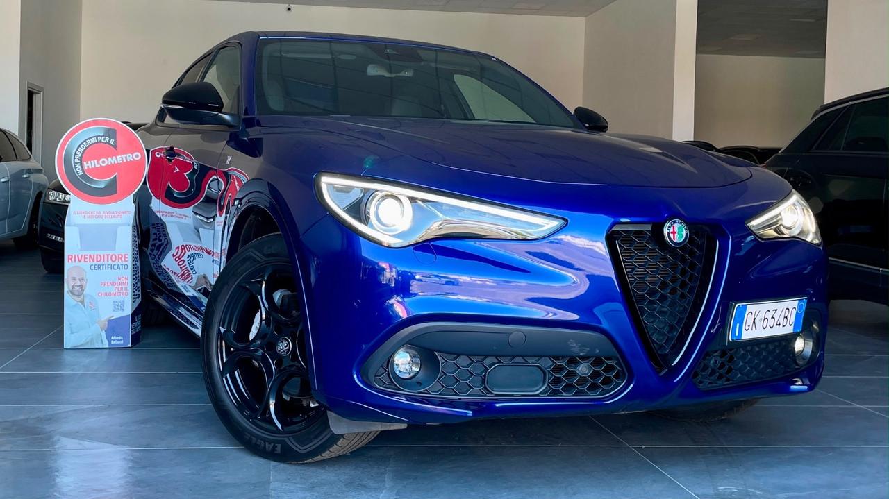 ALFA ROMEO STELVIO 2.2 Q4 TI TURBODIESEL 210CV - VOLANTE E SEDILI IN PELLE RISCALDABILI, MEMORIA