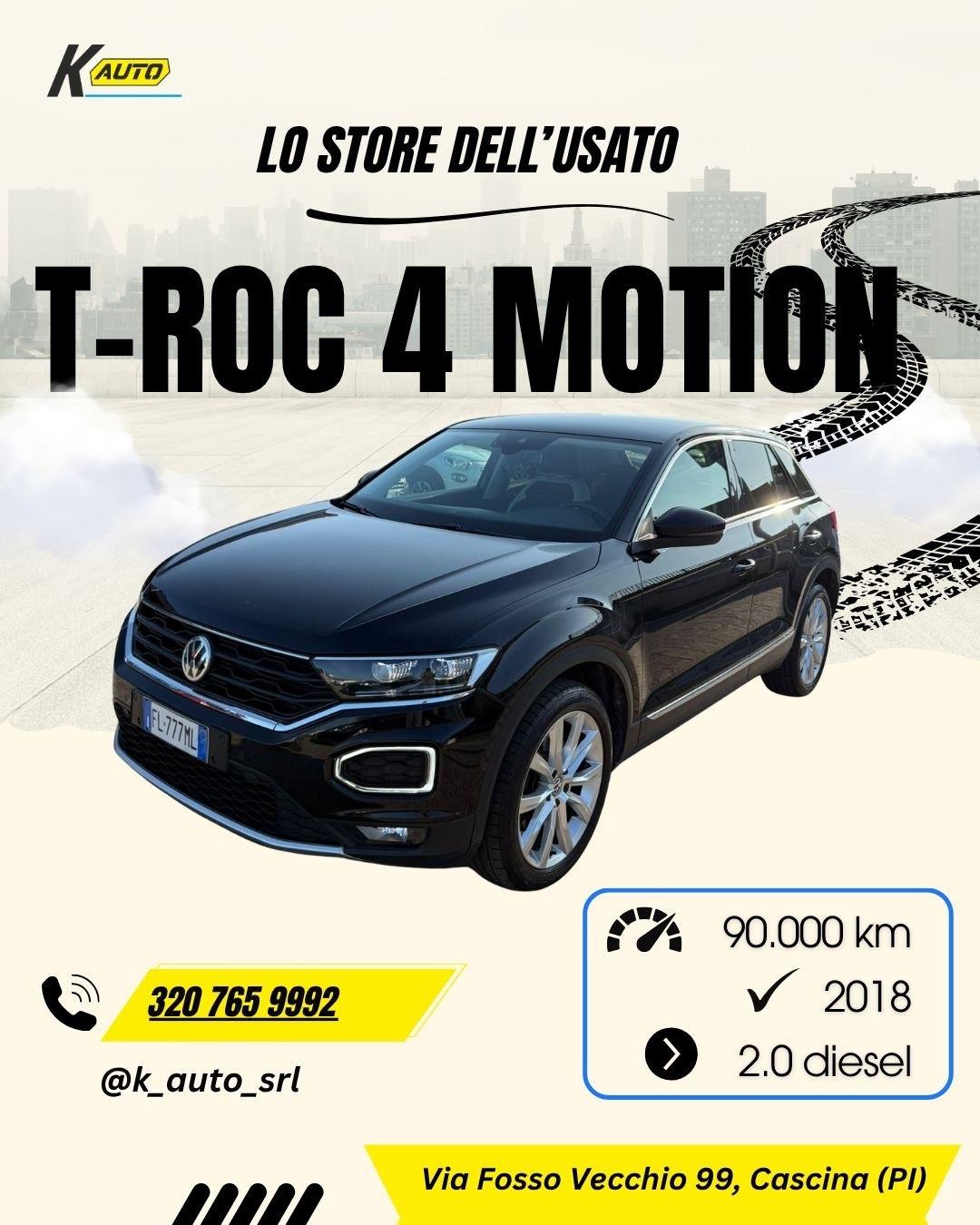 Volkswagen T-Roc 2.0 TDI 4MOTION