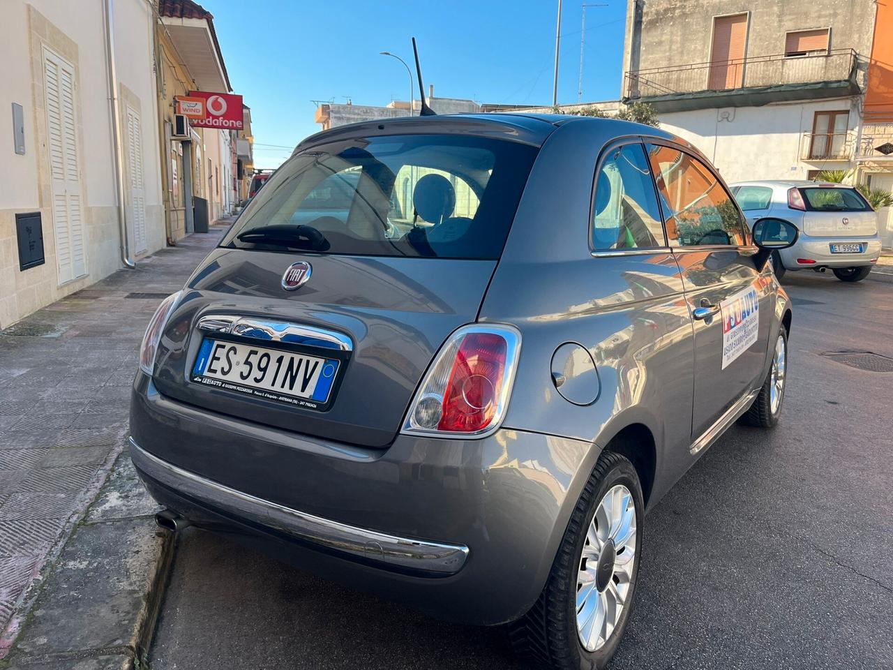 FIAT 500 1.2 BENZ LOUNGE 51KW 70CV 2013 99000 KM DISTRIBUZ FATTA TETTO BLOCKSHAFT