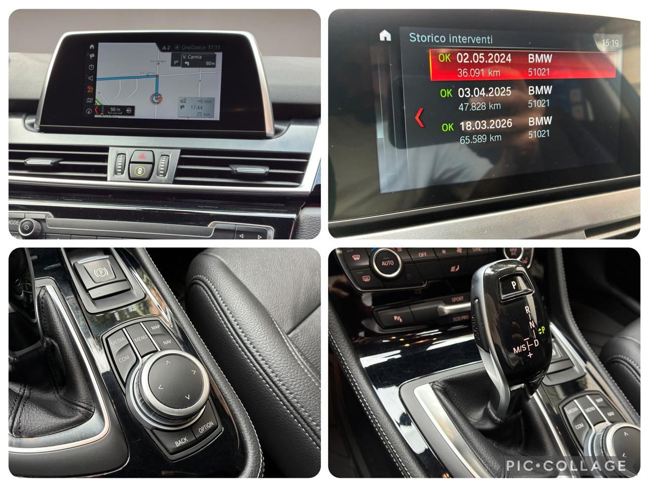 Bmw 218 Xdrive - SERVICE INTERNI IN PELLE