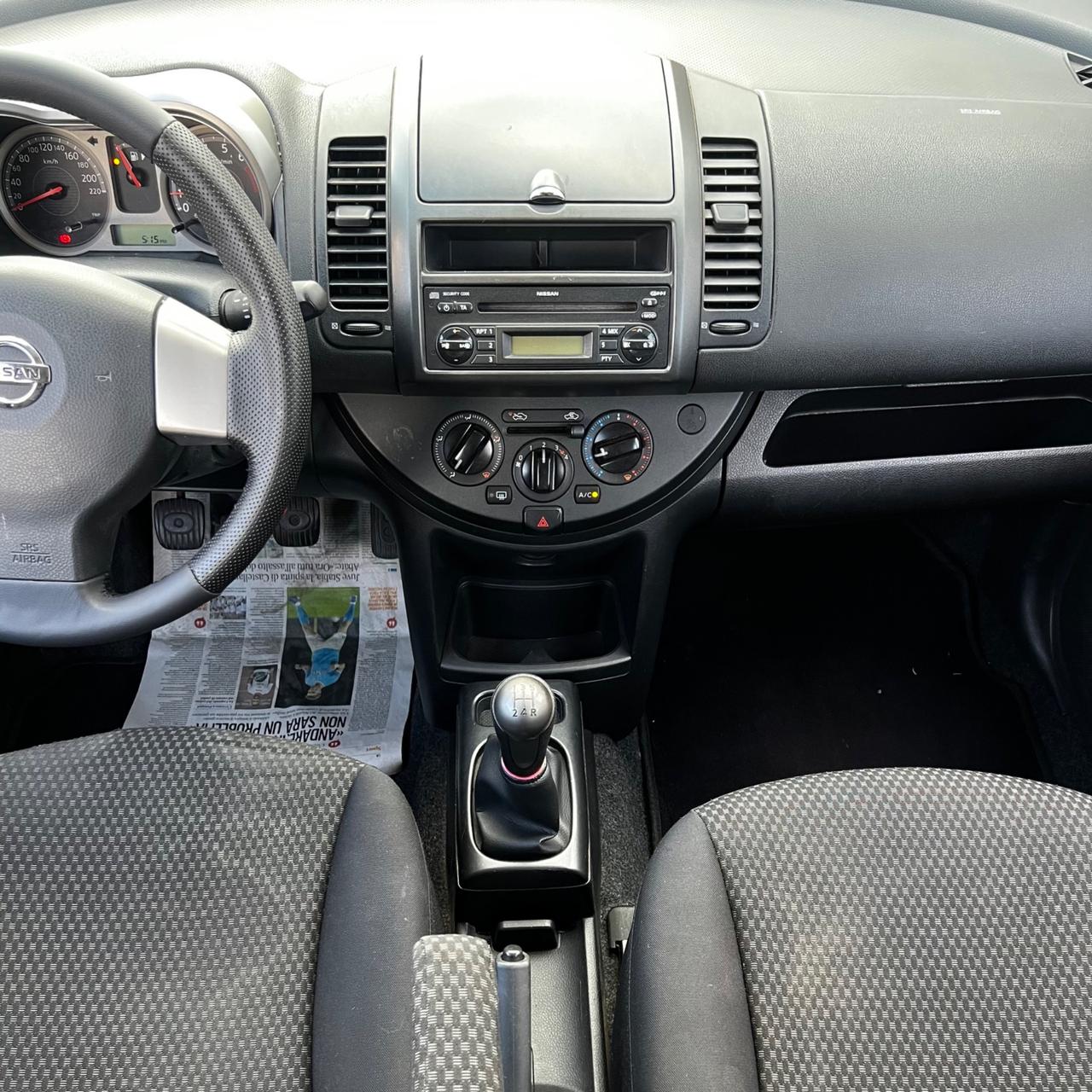Nissan Note 1.4 benzina 88 Cv , UNICO PROPRIETARIO