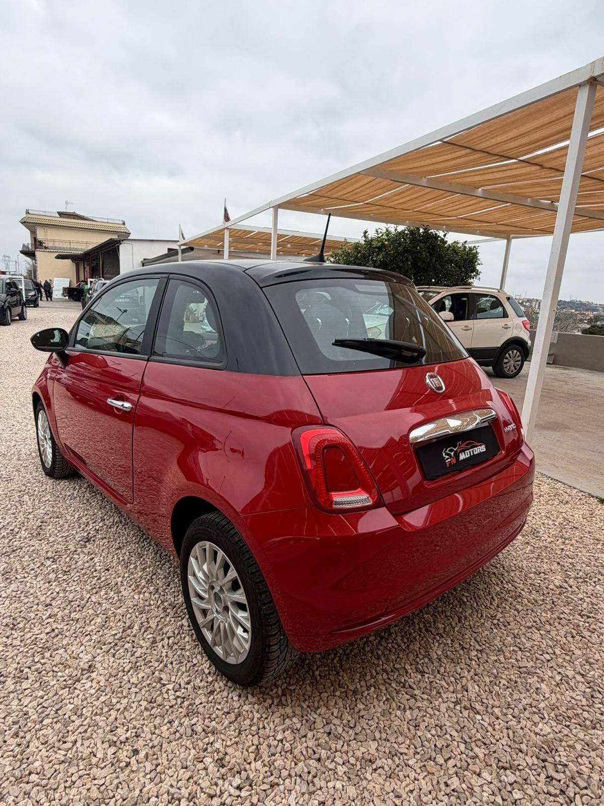 Fiat 500 1.0 Hybrid Red