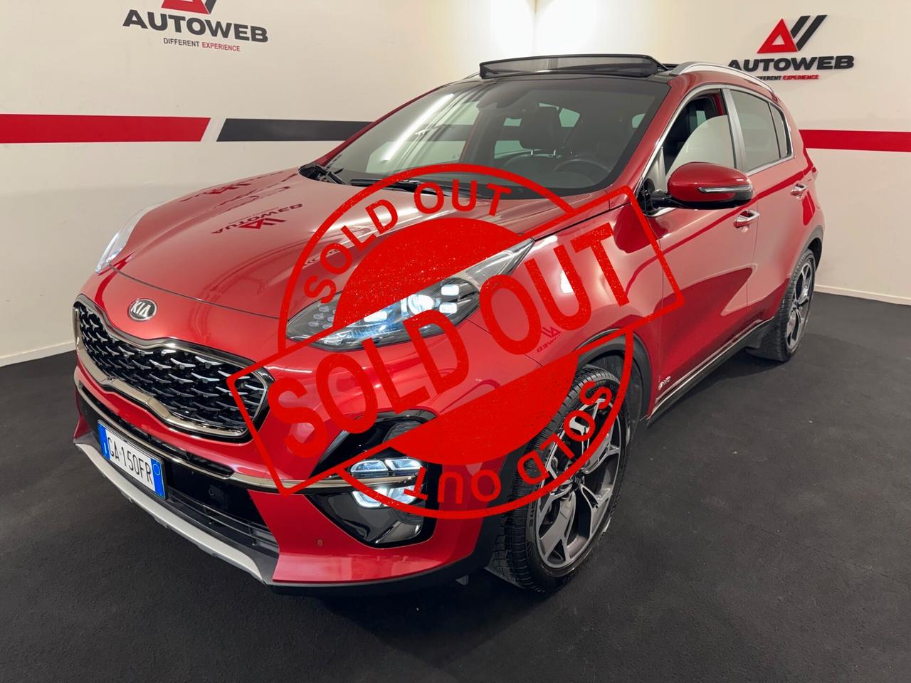 Kia Sportage 2.0 CRDI 185 CV AT8 AWD Mild Hybrid 48V GT Line TETTO PANORAMICO