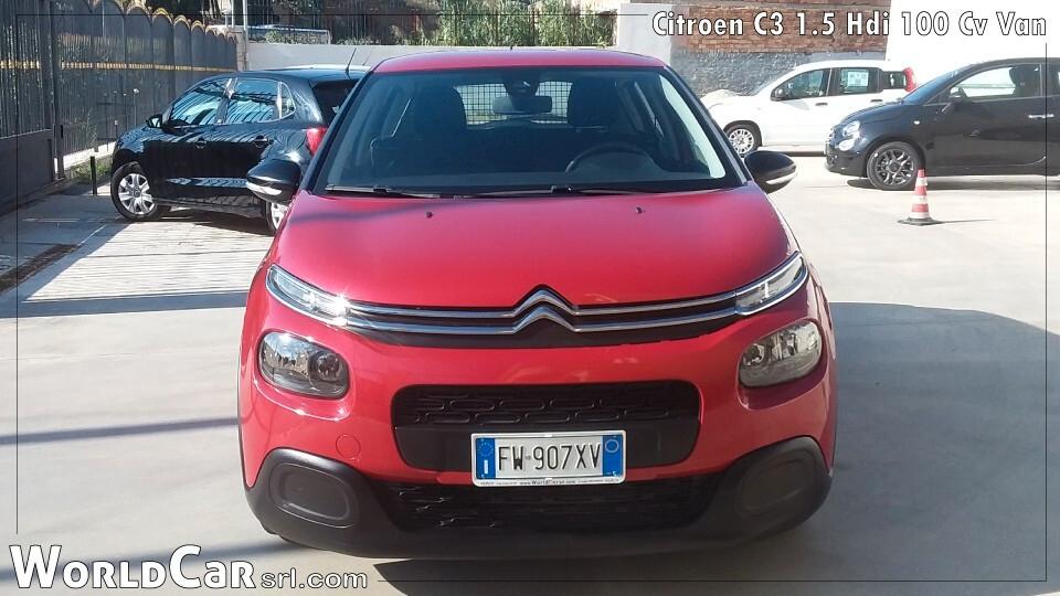 Citroen C3 BlueHDi 100 S&S Van Live