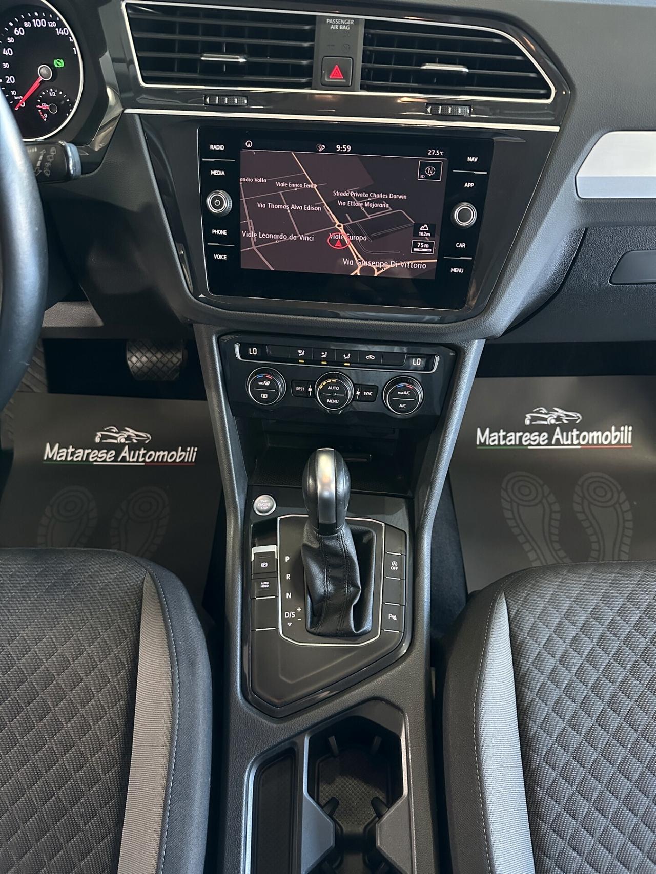 Volkswagen Tiguan 2.0d 150cv DSG CarPlay PaddleF1 ADAS Finanziabile
