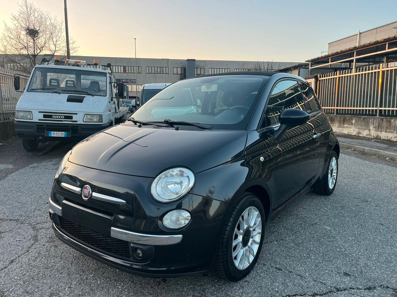 Fiat 500C 1200 CABRIO TOTAL BLACK