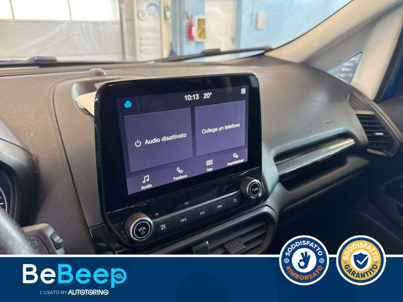 Ford EcoSport 1.0 ECOBOOST ST-LINE DESIGN S&S 125CV