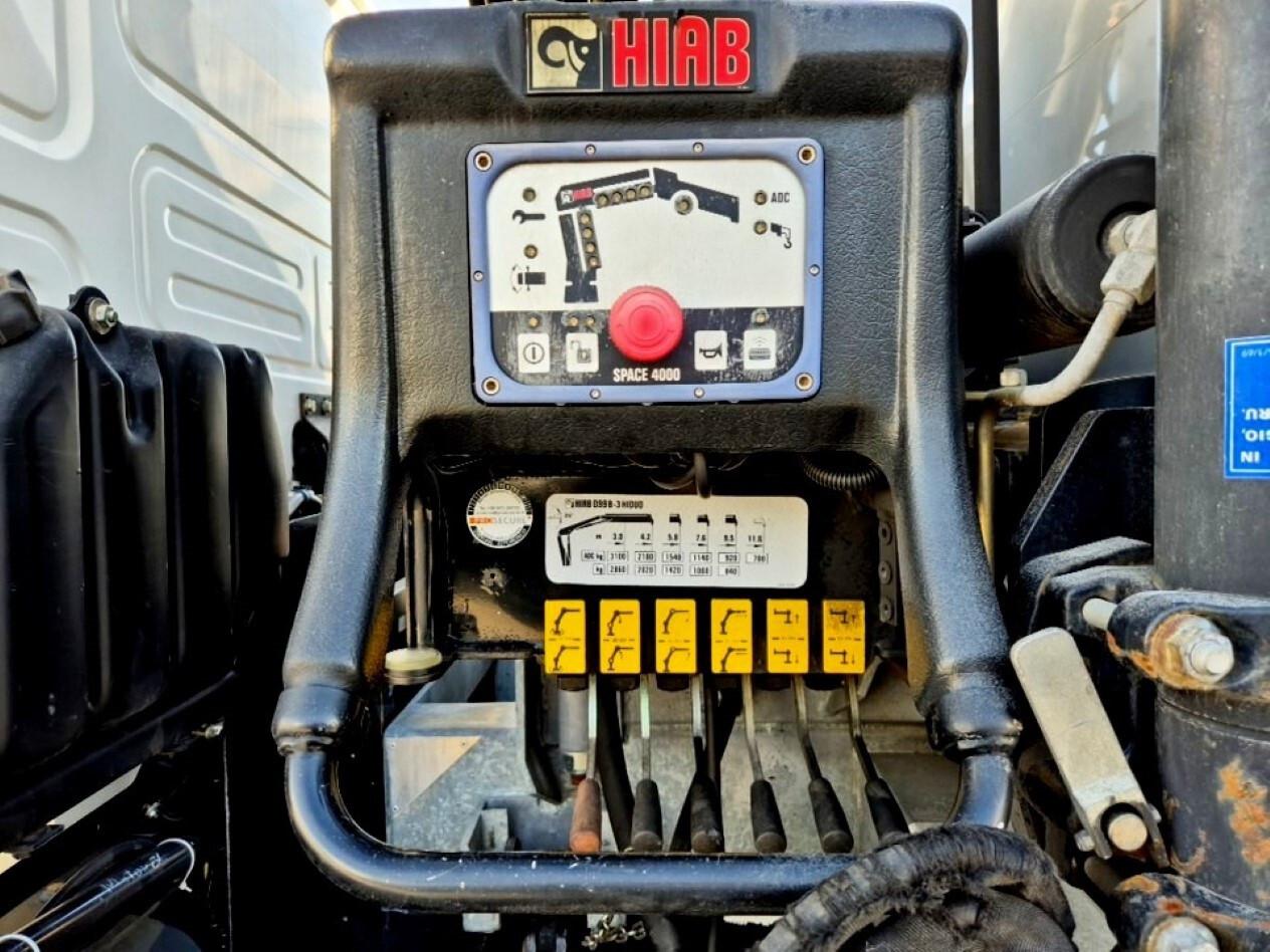 MAN 13 284 cassone e gru scarrabili con Radiocomando