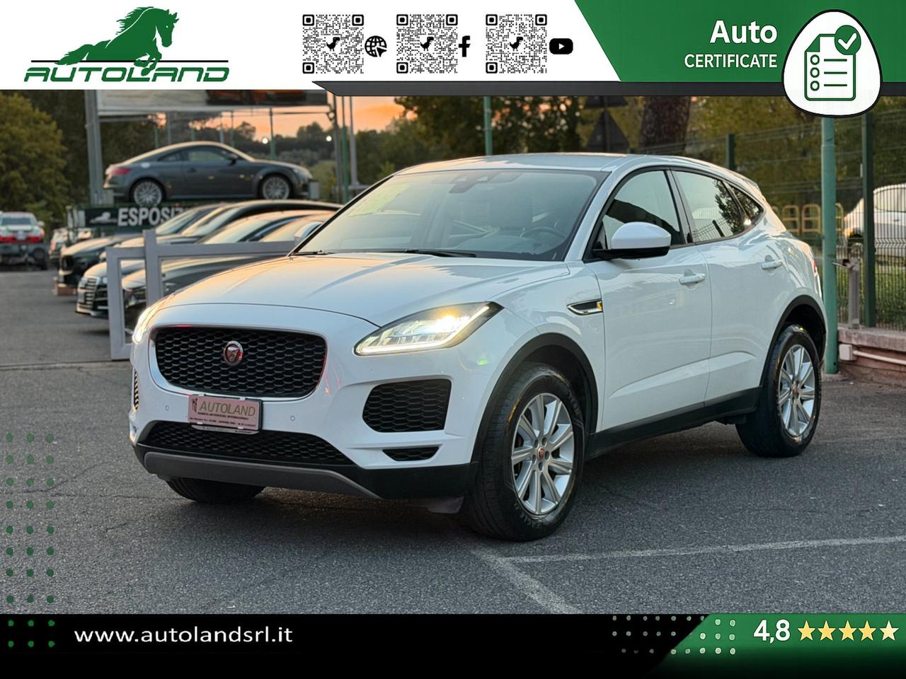 Jaguar E-Pace 2.0 i4 S awd 200cv Servive Jaguar Garanzia fino 36
