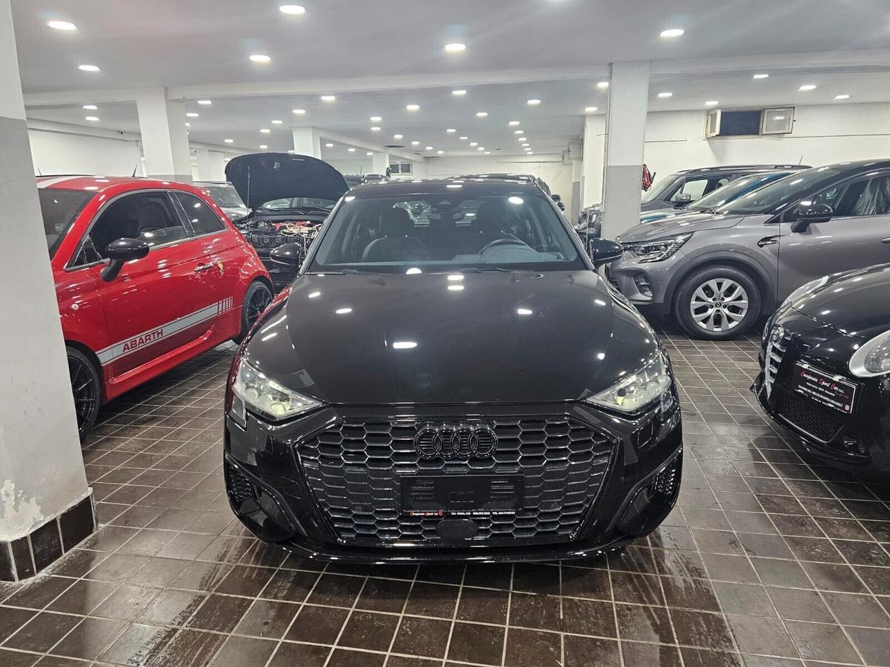 NUOVA AUDI A3 SPORTBACK S-LINE 35 TDI 150CV S-TRONIC IDENTITY BLACK
