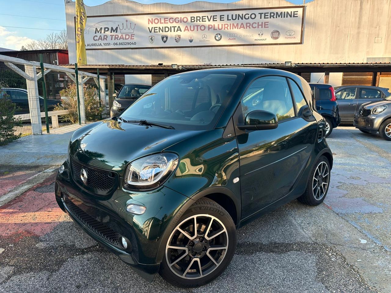 Smart ForTwo 90 0.9 Turbo twinamic Prime Colorazione British Green