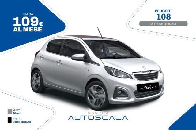 PEUGEOT 108 1.0 e-VTi 72cv 5 porte Active