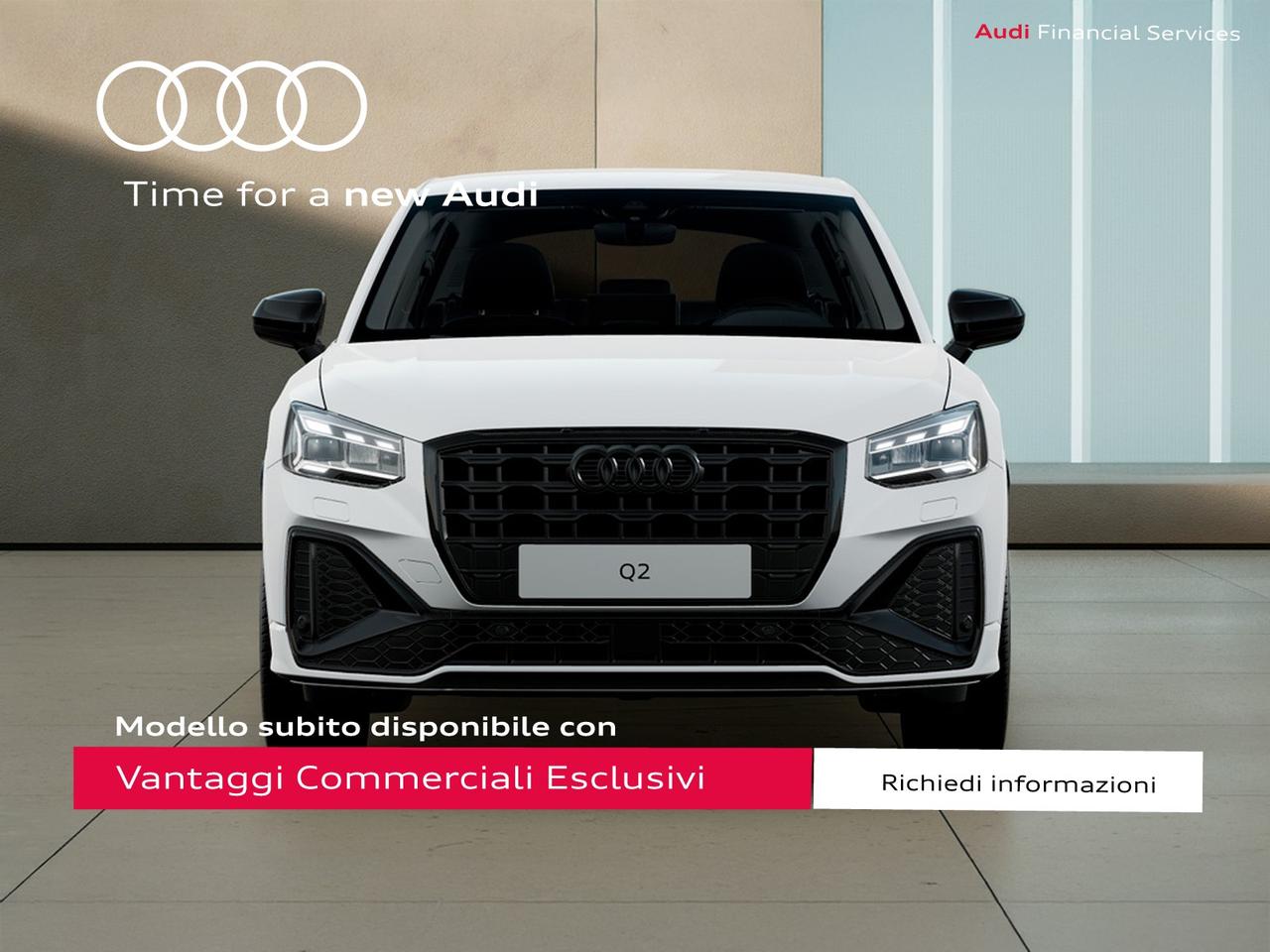 Audi Q2 30 2.0 tdi identity black