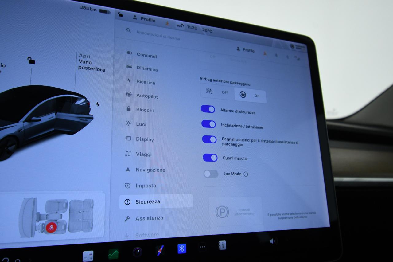 TESLA Model 3 Long Range Dual Motor awd ACC+PELLE+CAMERA+FULL LED