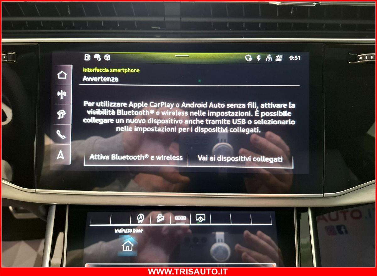 AUDI Q8 50 TDI 3.0 Hybrid Quattro Tiptronic S-line IVATA (TETTO PANORAMICO APRIBILE+MATRIX)