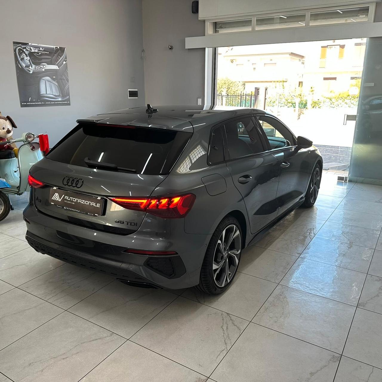 Audi A3 SPB 35 TDI S line edition Identity Black