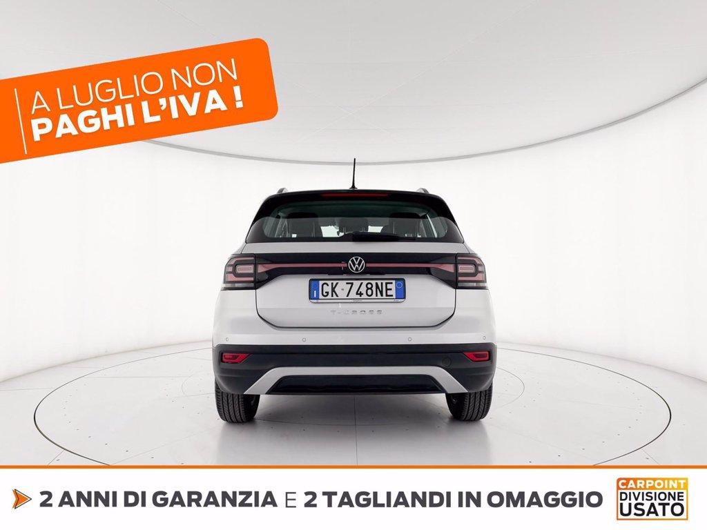 VOLKSWAGEN T-cross 1.0 tsi style 95cv del 2022