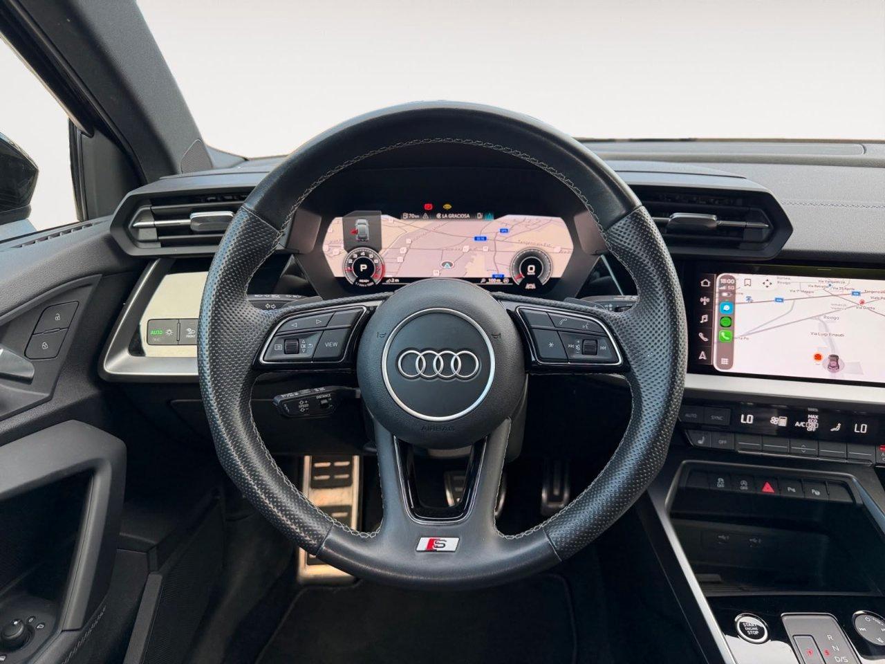 Audi A3 Sportback 1.5 tfsi mhev S line edition 150cv s-tronic