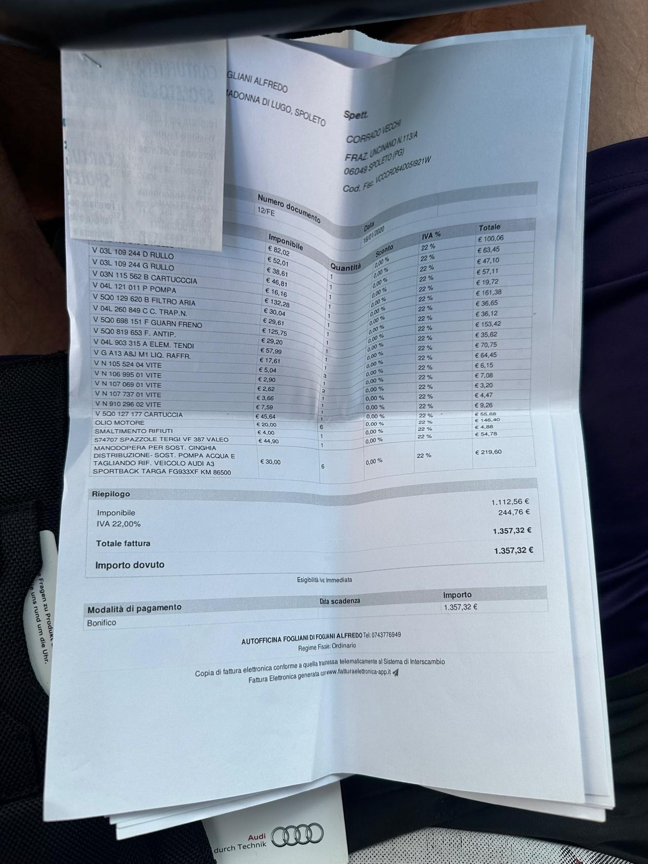 Audi A3 SPB 2.0 TDI 184 CV diesel quattro S tronic S-Line