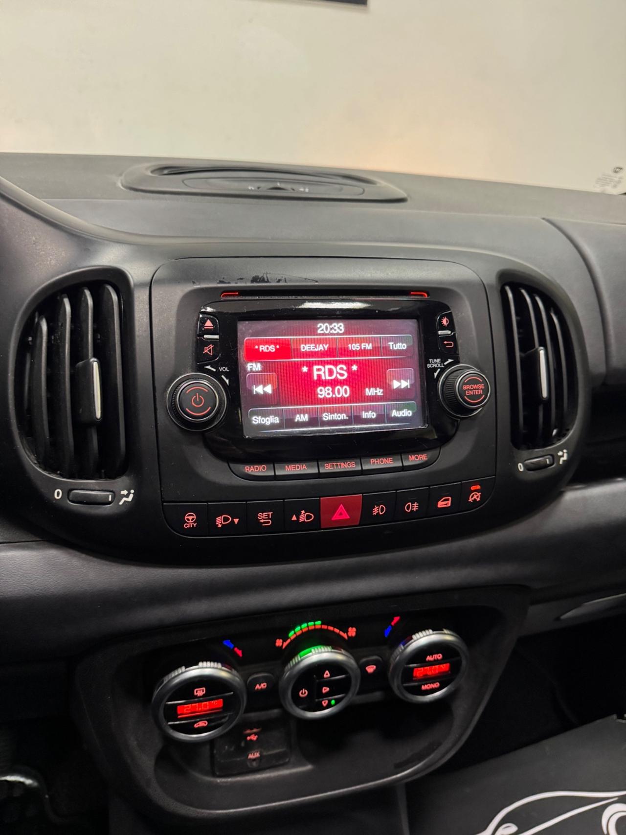 Fiat 500L 1.3 Multijet 85 CV Panoramic Edition Bianco Gelato