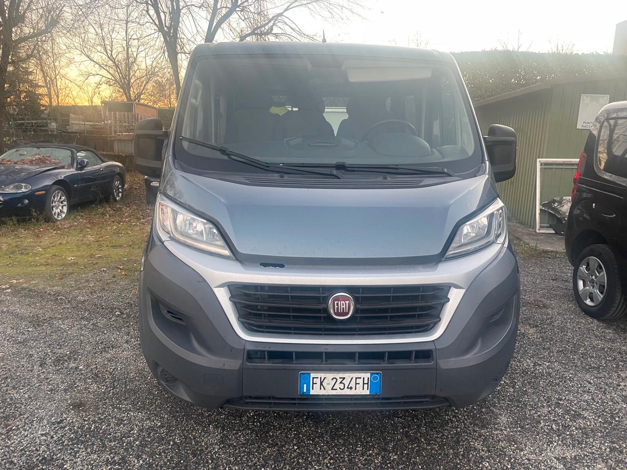 Fiat Ducato 2.3 Tdi 9 Posti a/c post navy retrocamera freschissimo!!!!