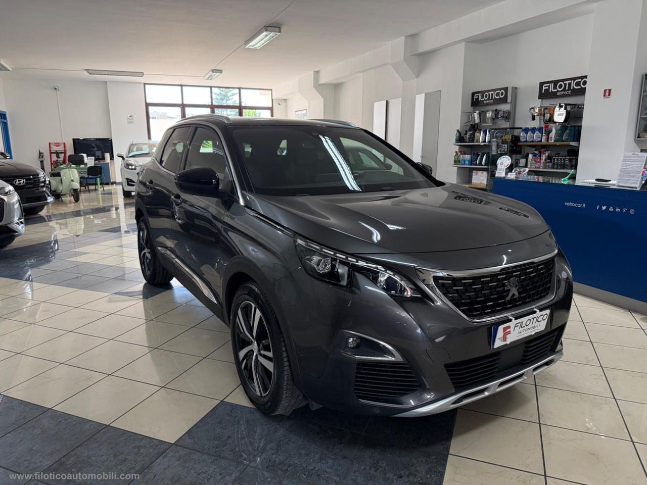 PEUGEOT 3008 BlueHDi 130 S&S EAT8 GT Line USATO CERTIFICATO CON GARANZIA PLUS