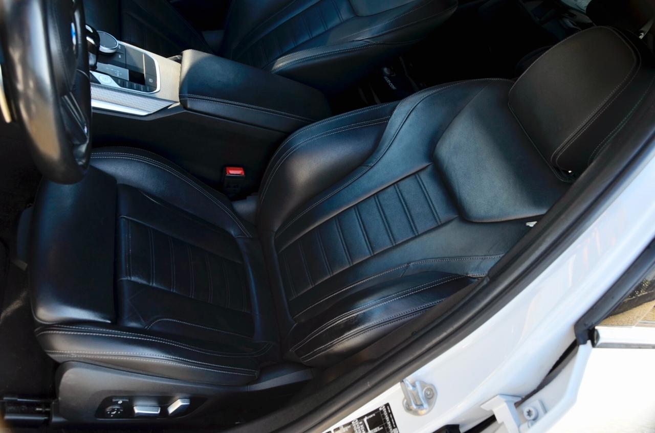 BMW 330d TOURING XDRIVE MSPORT 265cv AUTO, GARANZIA BMW, UFF ITALIANA, SERVICE BMW, EURO 6D, M BRAKES, FARI LED, RETROCAMERA 360°, PELLE, 19", PERMUTE