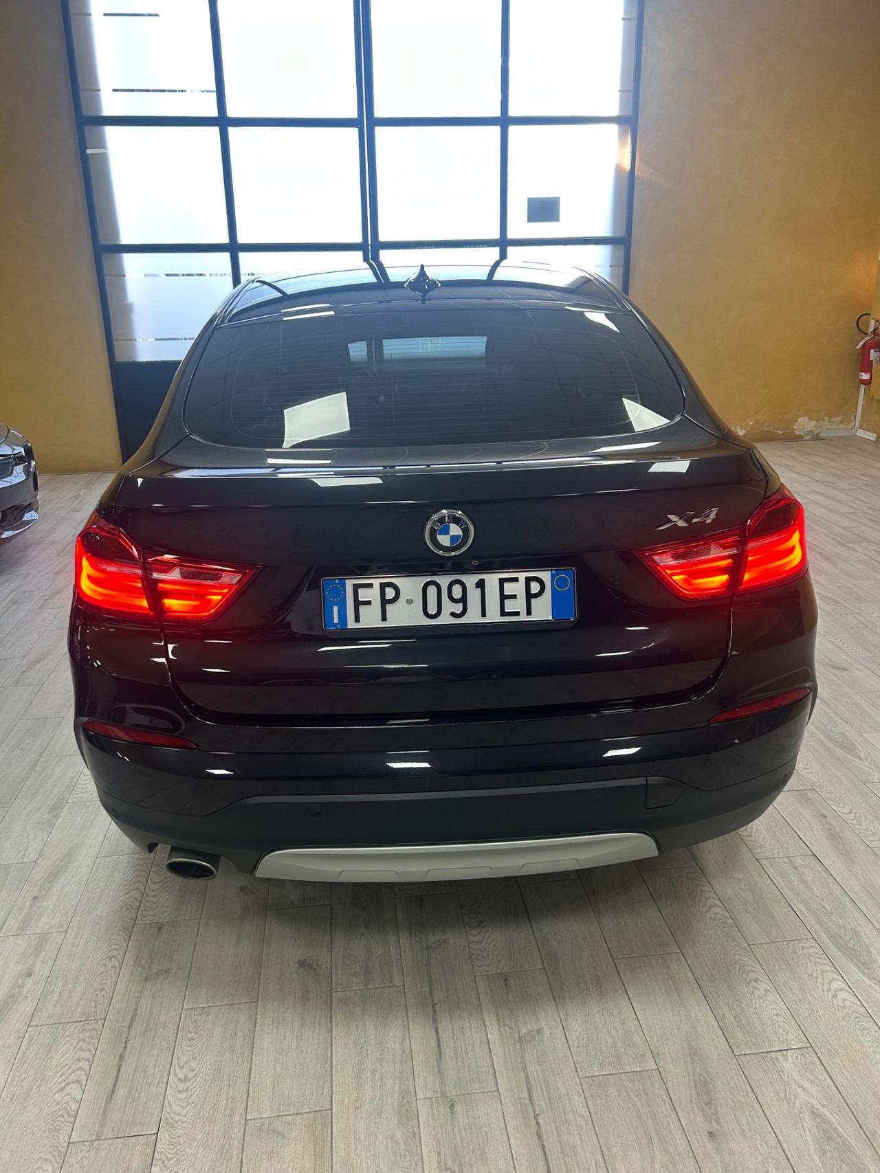 BMW X4 2.0d 190 cv “AUT/NAV/RETRO/PELLE/19”-2016