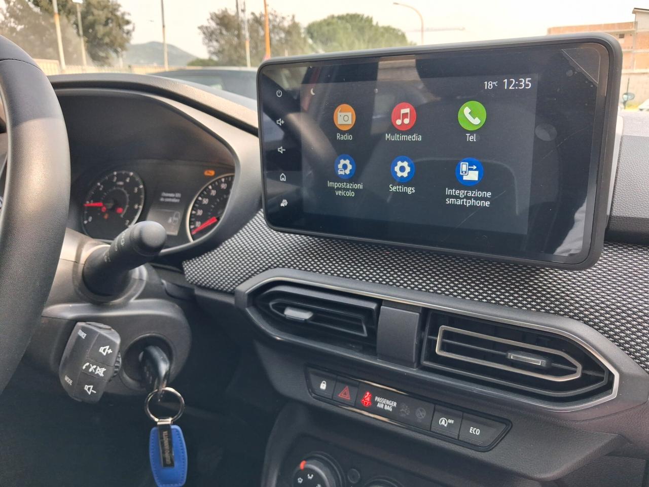 Dacia Sandero 1.0 TUBRBO 101 C.V. GPL CASA MADRE SOLI KM 26805. NAVIGATORE FARI FULL LED RETROCAMERA